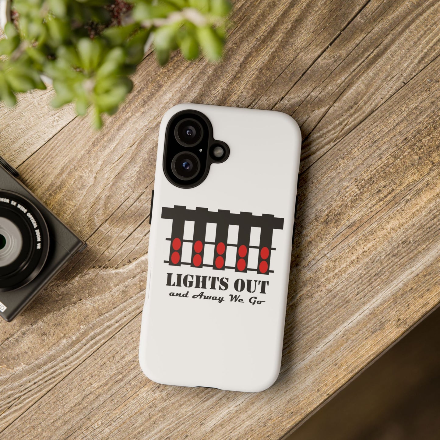 Lights out phone case