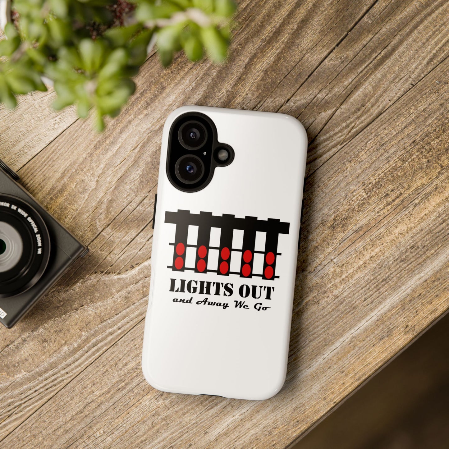Lights out phone case